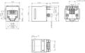 encitech RJJU-66-1401-E1V-088 RJ12-connector 3251-0024-05 Bus, montage vertical Nombre de pôles 6P6C Noir 1 pièce(s)