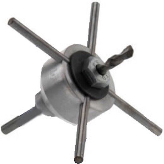 SPERO Centreerspin - t.b.v. droog diamantboren met centreersleuven - 62mm