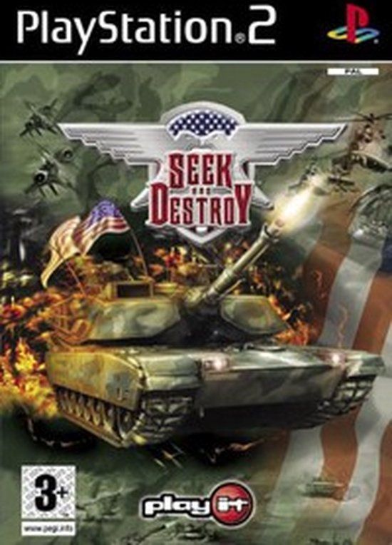 Play It Seek And Destroy - PlayStation 2 - Shooter - Standard Edition
