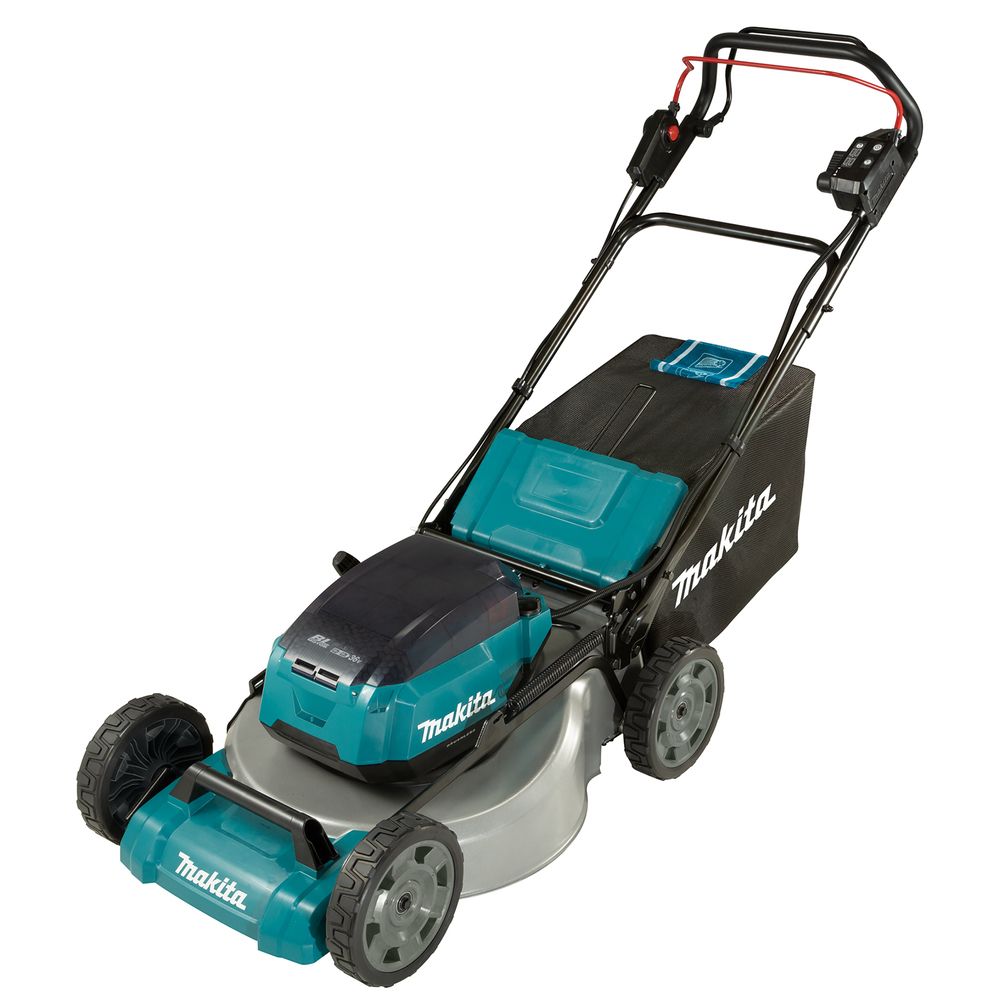 Makita DLM536Z Accu Grasmaaier - 53cm - 2x18V - Zwart/Turkoois
