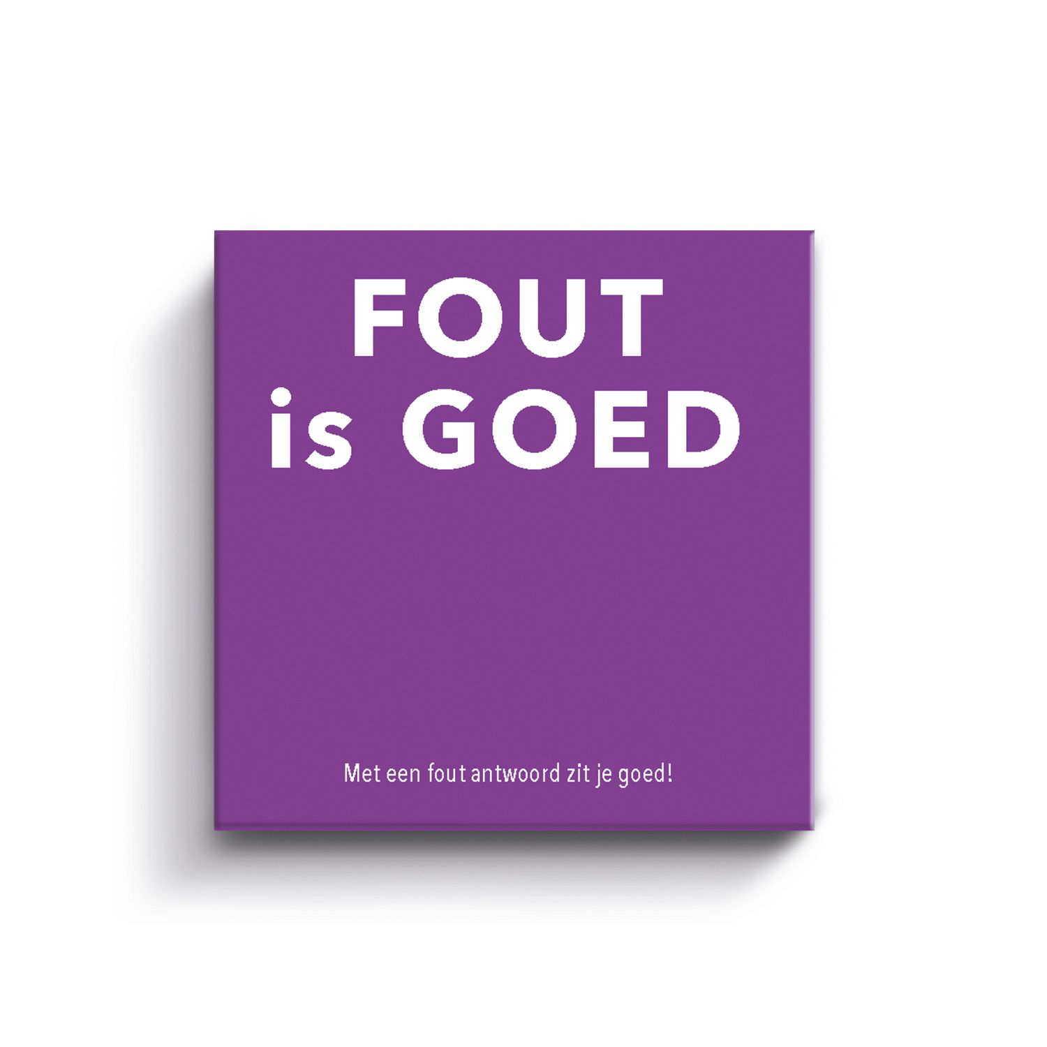 Tactic Gift Game : Fout is Goed - Bordspel - Unisex - Vanaf 15 jaar