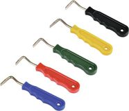 Merkloos / Sans marque Kerbl Hoevenkrabber metaal, ROOD