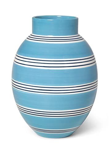 Kähler Tribute New Vase H30 Peacock Blue