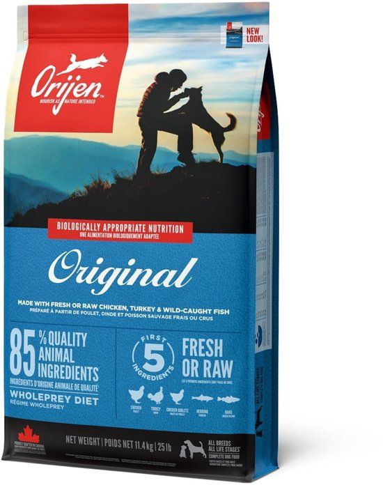 Orijen whole prey original dog - 11,4 KG