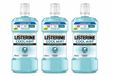 Listerine Bain de bouche Coolmint Intense Mint Sans alcool - 3 x 500 ml