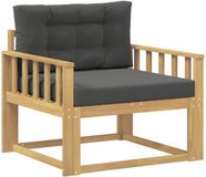 vidaXL Zitbank Polyester Wit