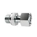 Riegler EGEM3328LST Instelbare rechte schroefverbinding, M33x2,0 a., buisbuiten-Ø 28 mm, PN 160, SW1 41, SW2 41, verzinkt staal