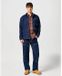 Wrangler 112357438 Relaxed Straight Fit Spijkerbroek Blauw