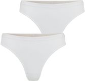 FALKE Daily Comfort Multipack ademend Coton broek van onderlaag dames blanc - maat XXL