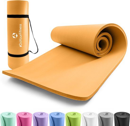 #DoYourFitness Jivan Fitnessmat - 183 x 61 x 2 cm - Oranje