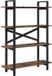 vidaXL Étagère à livres Chêne fumé 100 x 33,5 x 140 cm Bois transformé