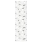 vidaXL Doucherolgordijn 60x240 cm Bladeren