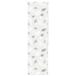 vidaXL Doucherolgordijn 60x240 cm Bladeren