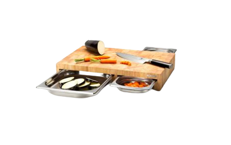 Continenta 4028 - Keukensnijplank - Hout - Rechthoek - 50 x 32.5 cm