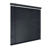 time4blinds - Aluminium Jaloezieën voor Binnen - 1700x1600mm, Bediening Links - Antraciet
