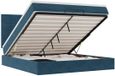 vidaXL - Lit plateforme - avec matelas et LED - 180x200cm - velours