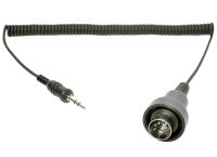 Sena SC-A0121 audio kabel 3.5mm DIN (5-pin) Zwart
