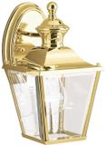 Kichler Bay Shore Wandlamp Buitenlamp Polished Brass