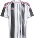 Adidas T-Shirt Sport Juve H Jsy Y Kinderen Wit Polyester Korte Mouw Gestreept Juventus