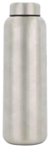 HEMA Dubbelwandige Fles RVS Zilver 450 Ml (roze)