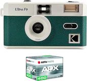 Kodak F9-pakket analoog + film 100 ASA - Oplaadbare Kodak-camera 35 mm, groen