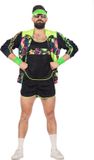 Wilbers & Wilbers Jaren 80 Aerobic Kostuum Heren - Maat 58