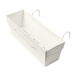 DEROMA Kit Jardinière Save R Bianco à réserve d'eau 49cm