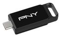 PNY Elite clé USB 64 Go USB Type-C 3.2 Gen 1 (3.1 Gen 1) Noir