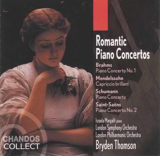 Margalit/London Chandos Romantic Piano Concertos - Brahms, Schumann etc / Margalit, Thomson et al