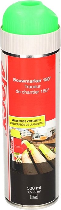 4Tecx Bouwmarker Groen Fluor 500Ml