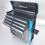 Datona® Gevulde gereedschapswagen met topkist XXL - Premium serie - Blauw
