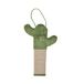 Krabpaal Love Story Krabpaal cactus om op te hangen, polyester/jute, 31 x 51 cm, groen