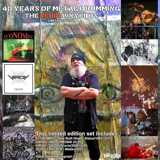 40 Gcr 40 Years of Metal Drumming