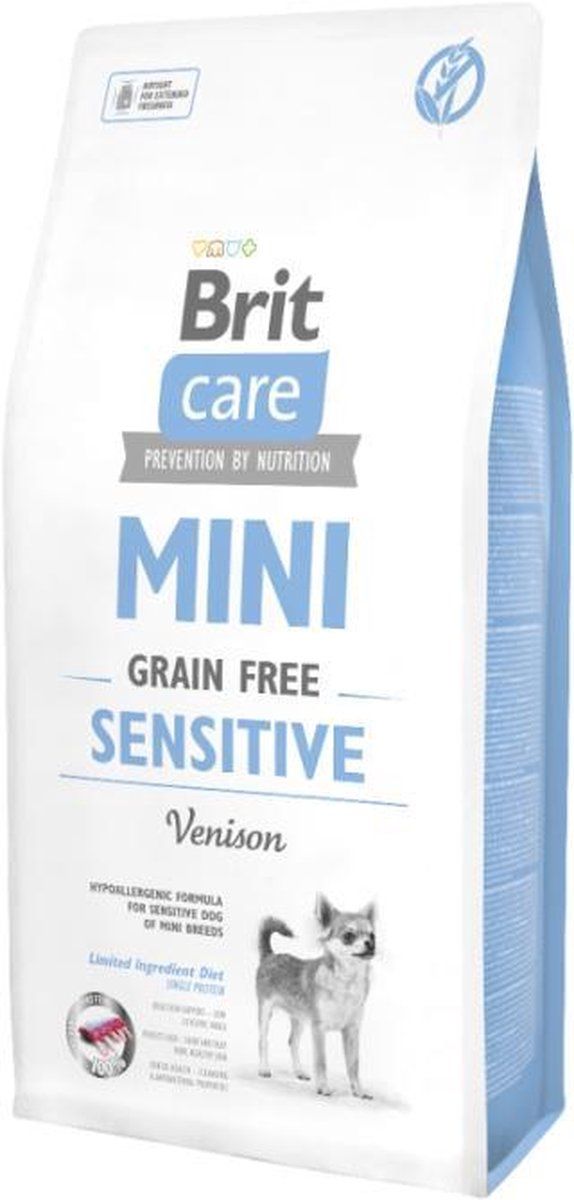 Brit Care Grainfree Mini Sensitive Venison 7 kg - Hond