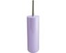 MSV Porto Toiletborstel met houder - Kunststof - Lila - 38 cm