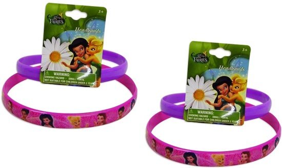 Disney Fairies - Tinkerbell diadeem - haarband set 4 stuks