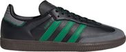 Adidas Samba OG Sneakers Dames - Zwart/Groen/Donkergrijs - Leer - Maat 38 2/3