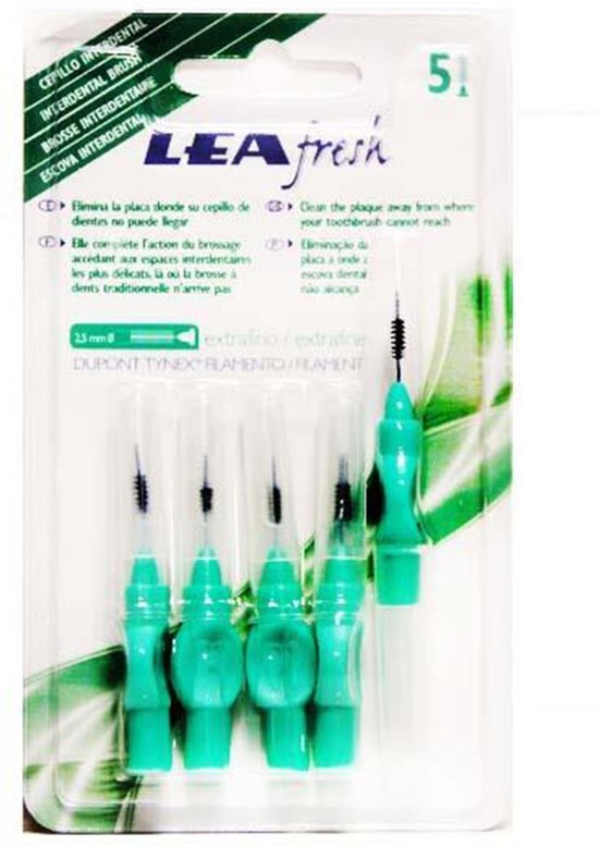 LEA Fresh Extra-fine Interdental Brush Pack 5 Units