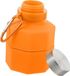 Merkloos Wan GmbH Sport Waterfles - Drinkfles Halter - Hydratatie Fitness - Creatief Halter Design - 650 ml - Oranje