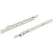Fulterer FR2021 Glissières de tiroir, Extension partielle, Capacité 35kg, Guide à rouleaux en acier, Montage en surface, 700mm / 560mm