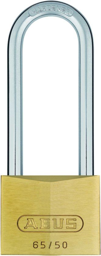 Abus hangslot VS messing 50mm met hoge beugel 50/80
