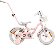 Sun Baby Kinderfiets 14 Inch FLOWER BIKE Retro Roze