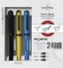 Sheaffer Kalligrafiepen - Zwart, Blauw, Geel Maxi - Penpunt F/M/B
