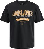 JACK&JONES JJELOGO TEE SS O-NECK 2 COL SS26 SN Heren T-shirt Zwart S