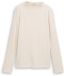 Tom Tailor Cosy shirt met lange mouwen en opstaande kraag - Maat XS - sand stone beige melange