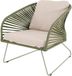 Merkloos / Sans marque Lesli Living Bistrostoel Izumi Groen 71x79x73cm