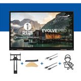Legamaster Monitorbeugel met touchscreen scherm met Evolve Pro 55