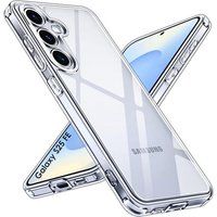 Phonillico® Hoes voor Samsung Galaxy S25 FE - Transparante TPU Siliconen Gel Bescherming Flexibel Ultra Dun