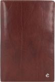 Esquire Toscana Paspoortkoffer RFID Leer 12 cm - coffee