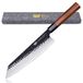 Solidchoice - Kiritsuke Gyuto Couteau de chef 22 cm avec manche en bois de rose